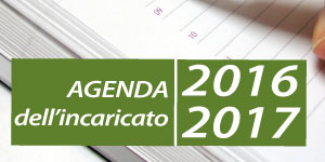 L'Agenda dell'incaricato 2016- 2017