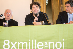 Torino: conferenza stampa dell'Arcivescovo Nosiglia su opera 8xmille